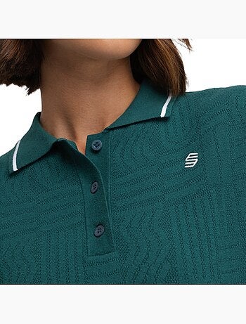 Polo punto golf mujer golf mujer hazard teal