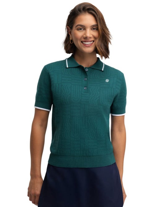 Polo punto golf mujer golf mujer hazard teal - Kiabi Polo punto golf mujer golf mujer hazard teal - Kiabi