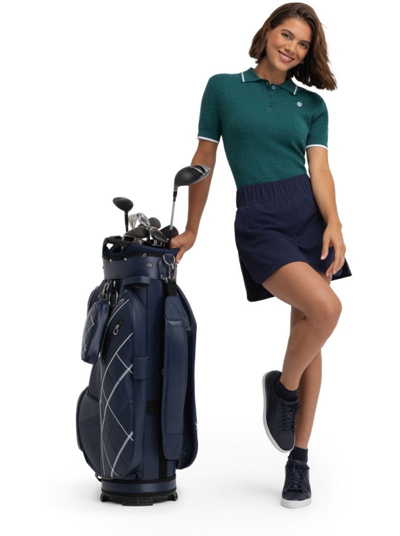 Polo punto golf mujer golf mujer hazard teal Verde - Kiabi
