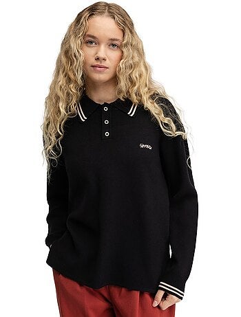Polo punto manga larga mujer mujer verelle-w