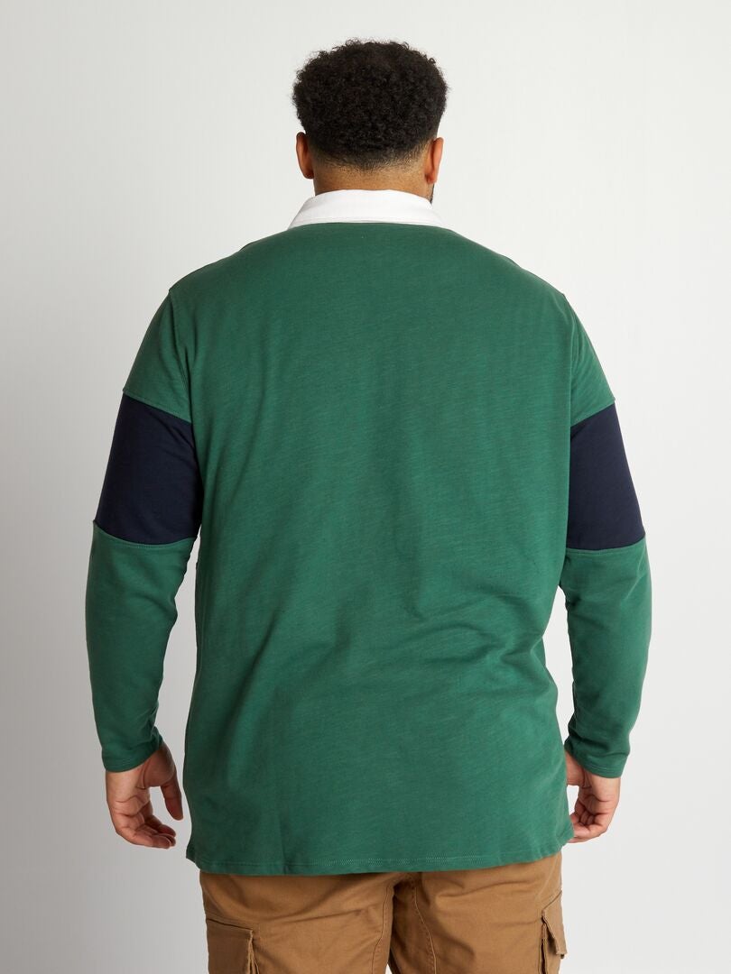 Polo rugby NEGRO - Kiabi