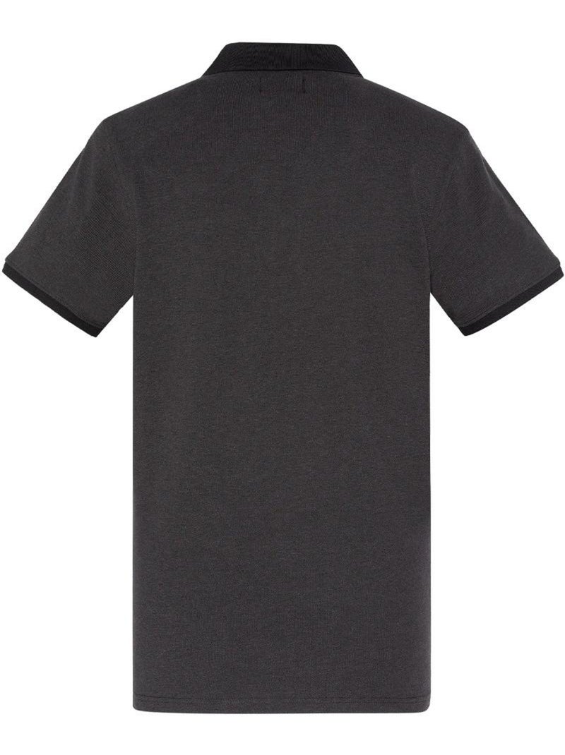 Polo schott para hombre Negro - Kiabi