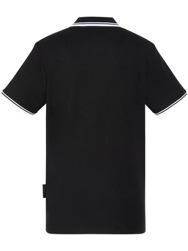 Polo schott para hombre Negro - Kiabi