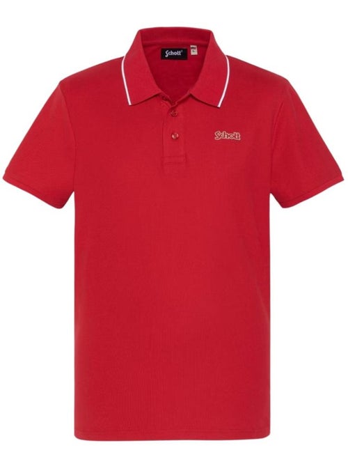 Polo Schott Paul de piqué para hombre - Kiabi Polo Schott Paul de piqué para hombre - Kiabi