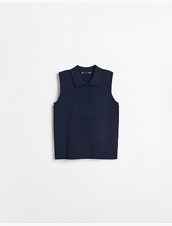 Polo sin mangas, mo fashion