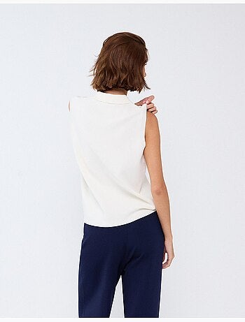 Polo sin mangas, mo fashion