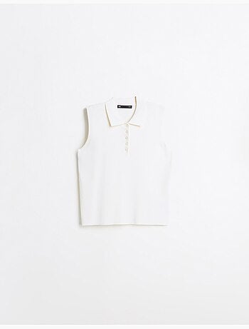 Polo sin mangas, mo fashion