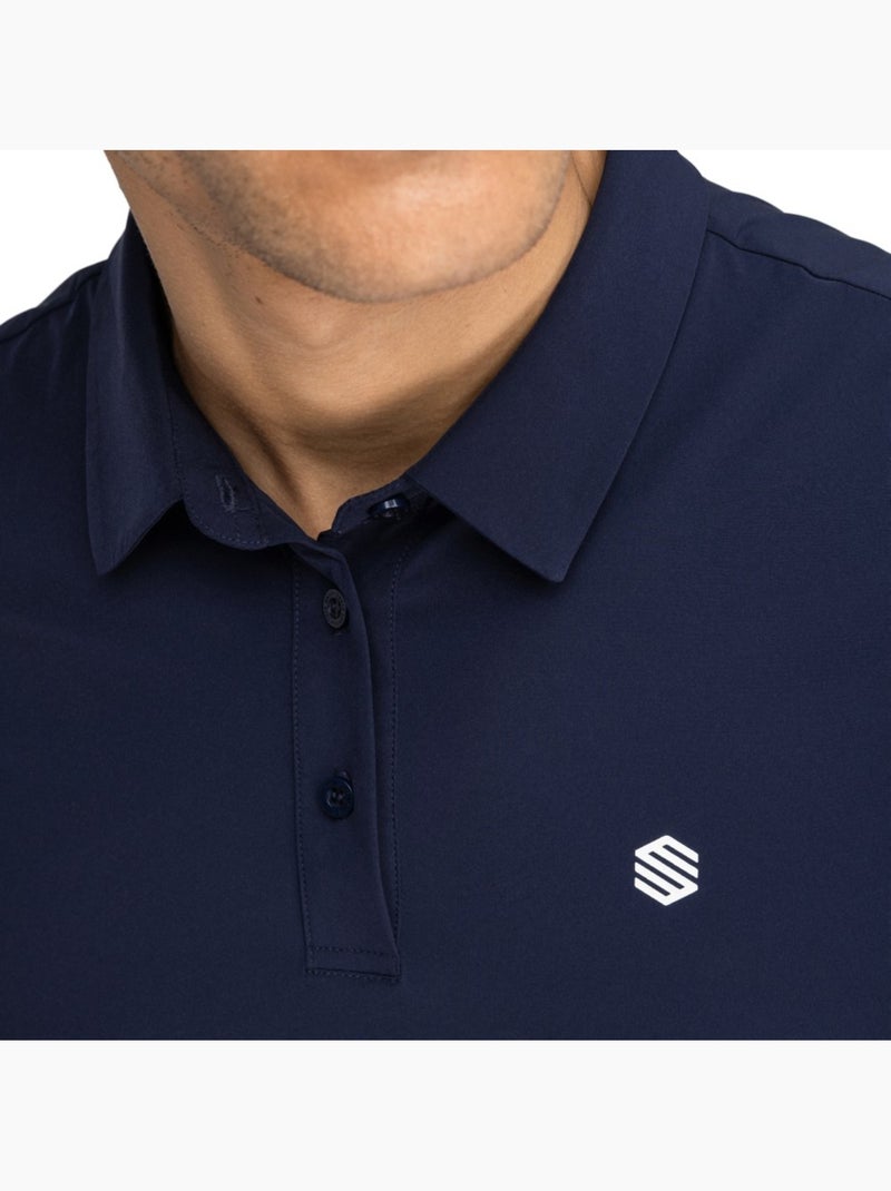 Polo técnico golf hombre golf hombre birkdale Azul marino - Kiabi