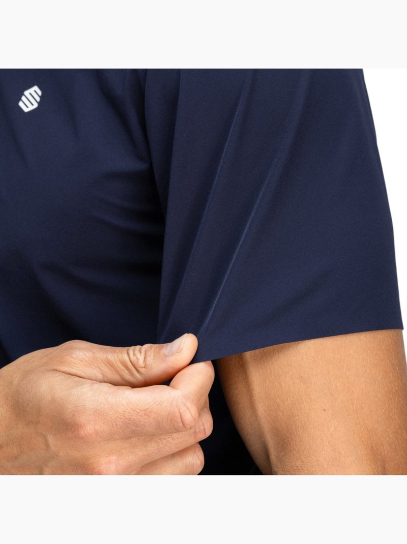 Polo técnico golf hombre golf hombre birkdale Azul marino - Kiabi