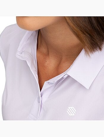 Polo técnico golf manga corta mujer golf mujer sawgrass lilac