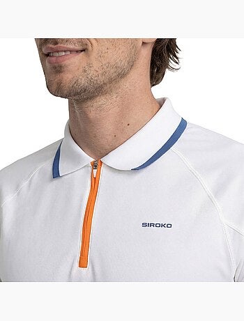 Polo técnico media cremallera tenis hombre tenis hombre player