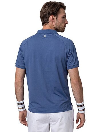 Polo técnico media cremallera tenis hombre tenis hombre player navy