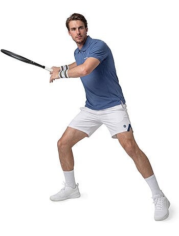 Polo técnico media cremallera tenis hombre tenis hombre player navy