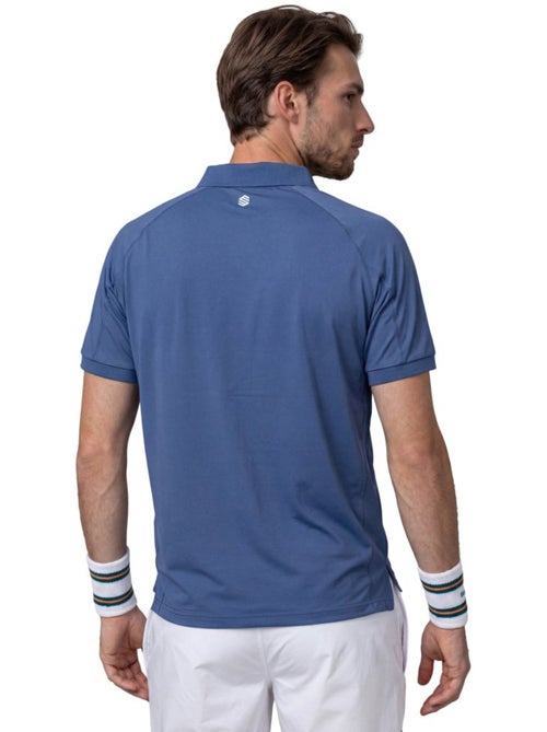 Polo técnico media cremallera tenis hombre tenis hombre player navy - Kiabi