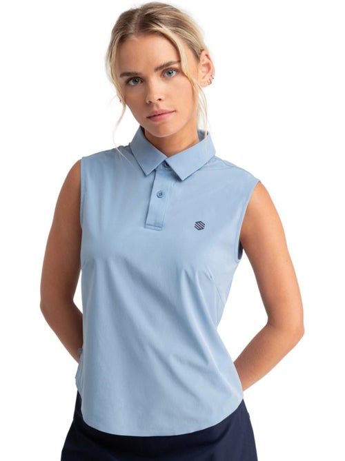 Polo técnico sin mangas golf mujer golf mujer llorea - Kiabi