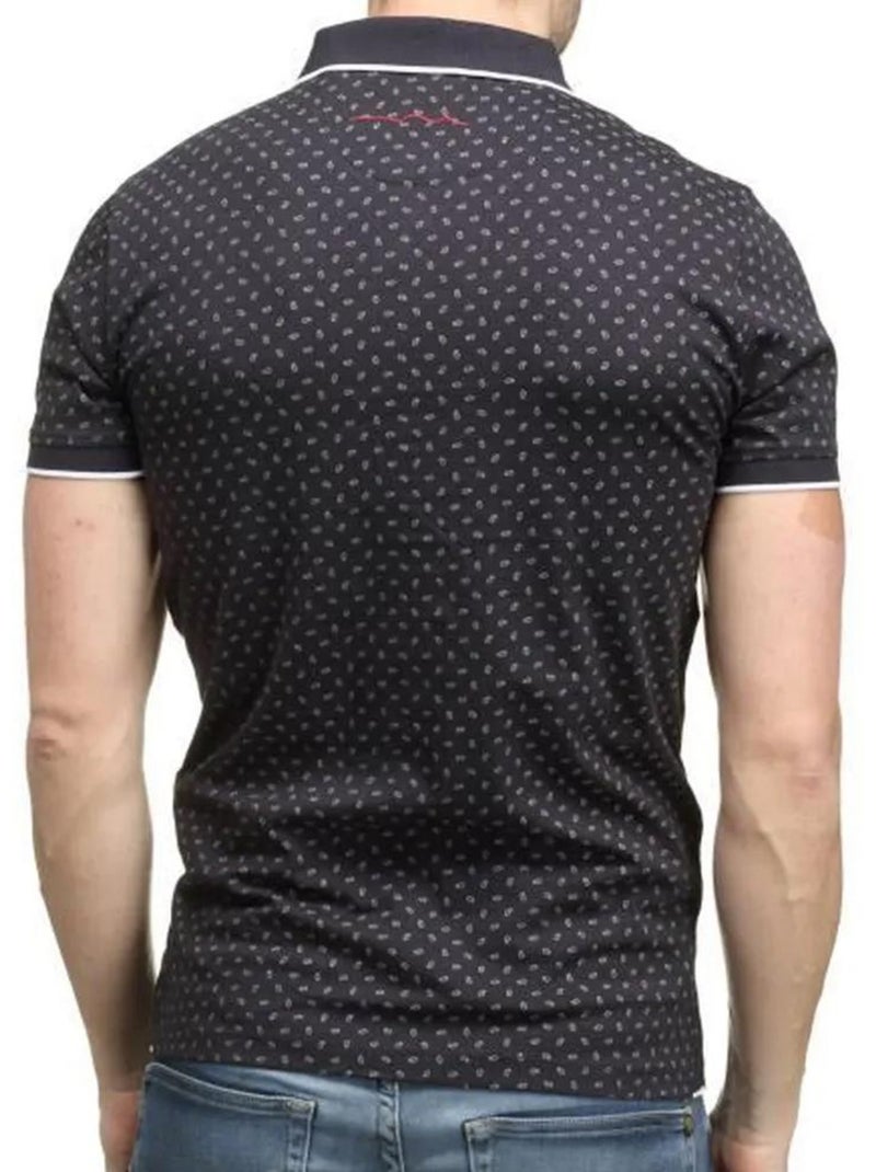 Polo teddy smith de hombre con estampado Azul marino - Kiabi