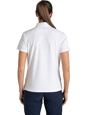 Polo thornbury de nosilife de manga corta golf para mujer - craghoppers