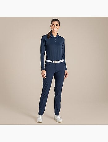Polo thornbury de nosilife de manga larga golf para mujer - craghoppers