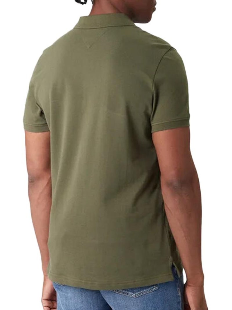 Polo Tommy Hilfiger para Hombre Verde caqui claro - Kiabi