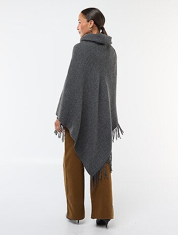 Poncho con flecos 'Vero Moda'