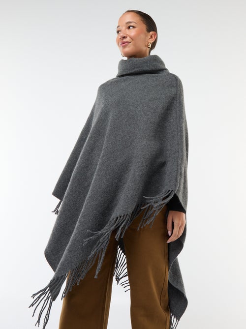 Poncho con flecos 'Vero Moda' - Kiabi