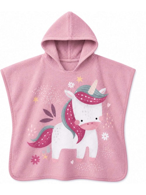 Poncho de baño infantil con capucha de algodón | sassi junior - Kiabi