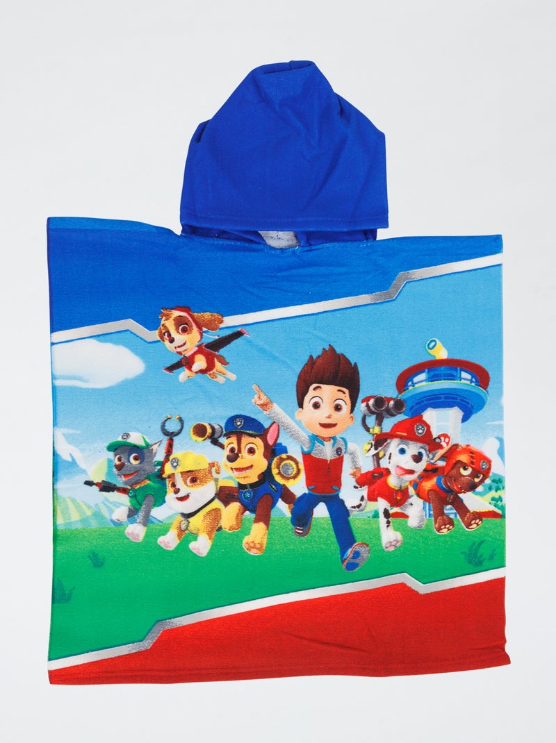 Poncho de baño 'La Patrulla Canina' ROJO - Kiabi
