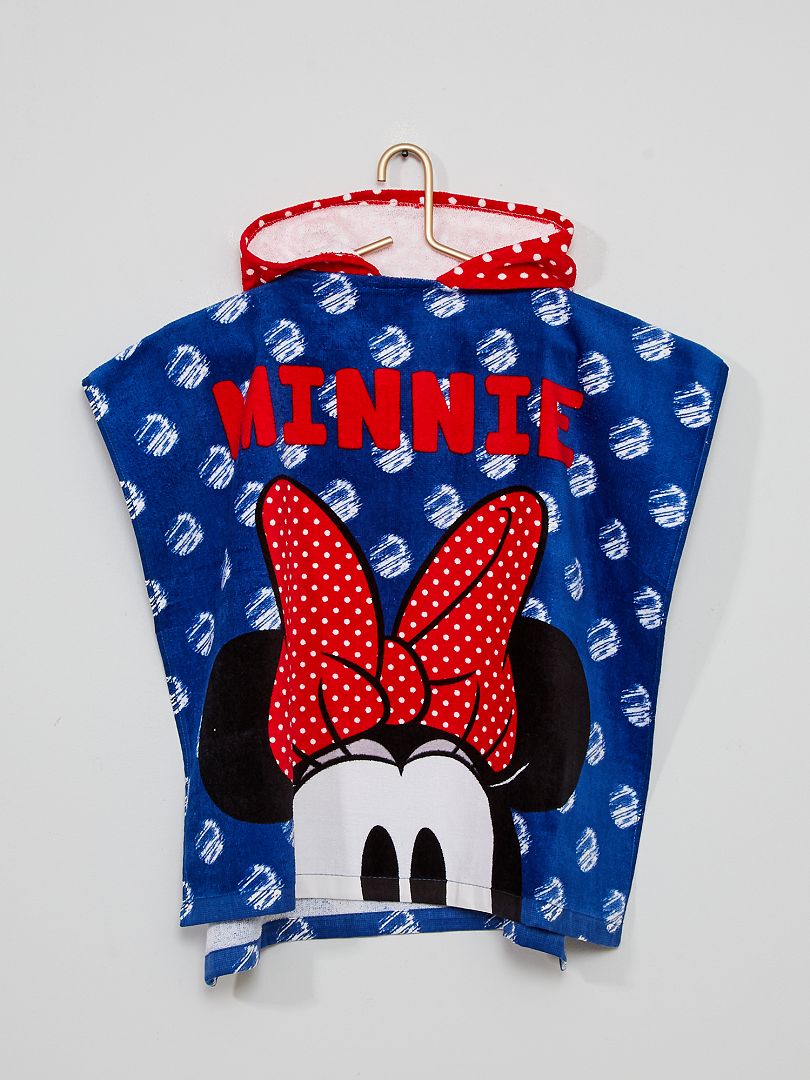 Poncho de baño 'Minnie Mouse' de 'Disney' azul - Kiabi