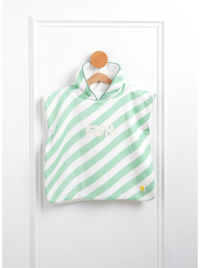 Poncho de baño para bebé de - SAUTHON Verde - Kiabi