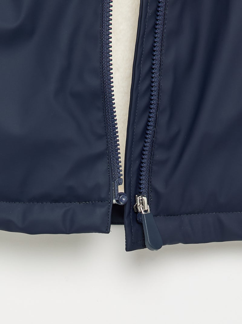 Poncho de lluvia - colección fácil de poner Azul - Kiabi
