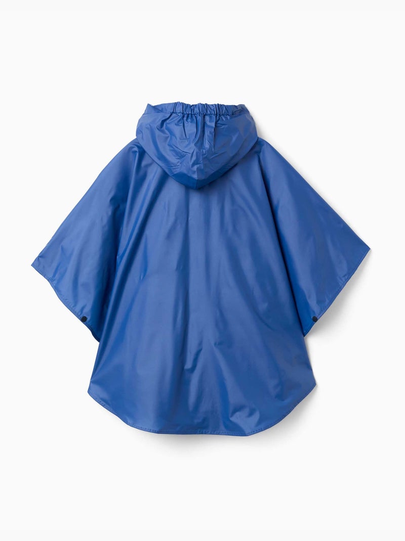 Poncho de lluvia con capucha con estampado de Mickey Azul Azul - Kiabi