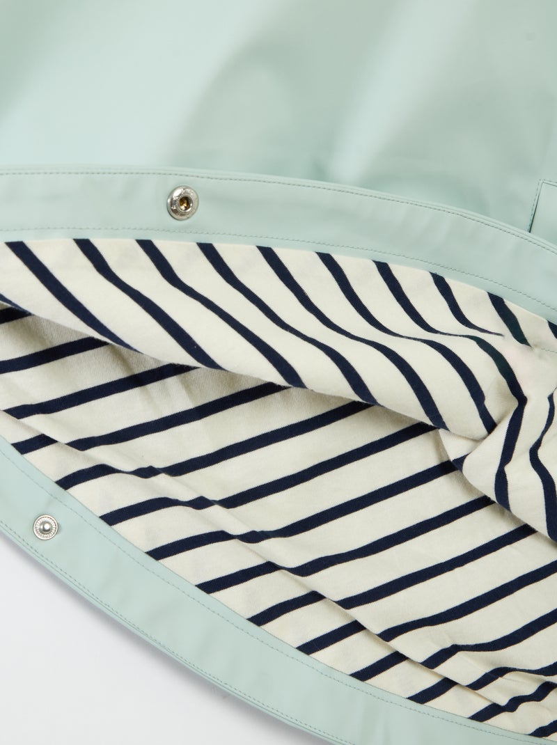 Poncho de material de goma con capucha - So Easy VERDE - Kiabi