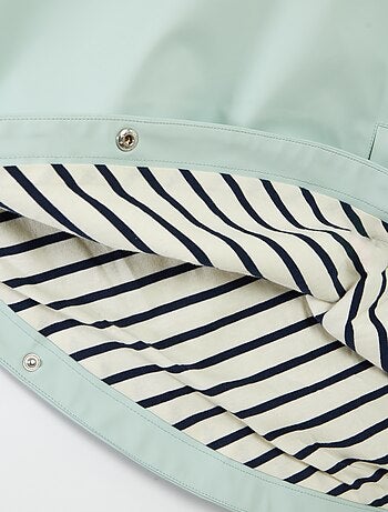 Poncho de material engomado con capucha - colección fácil de poner