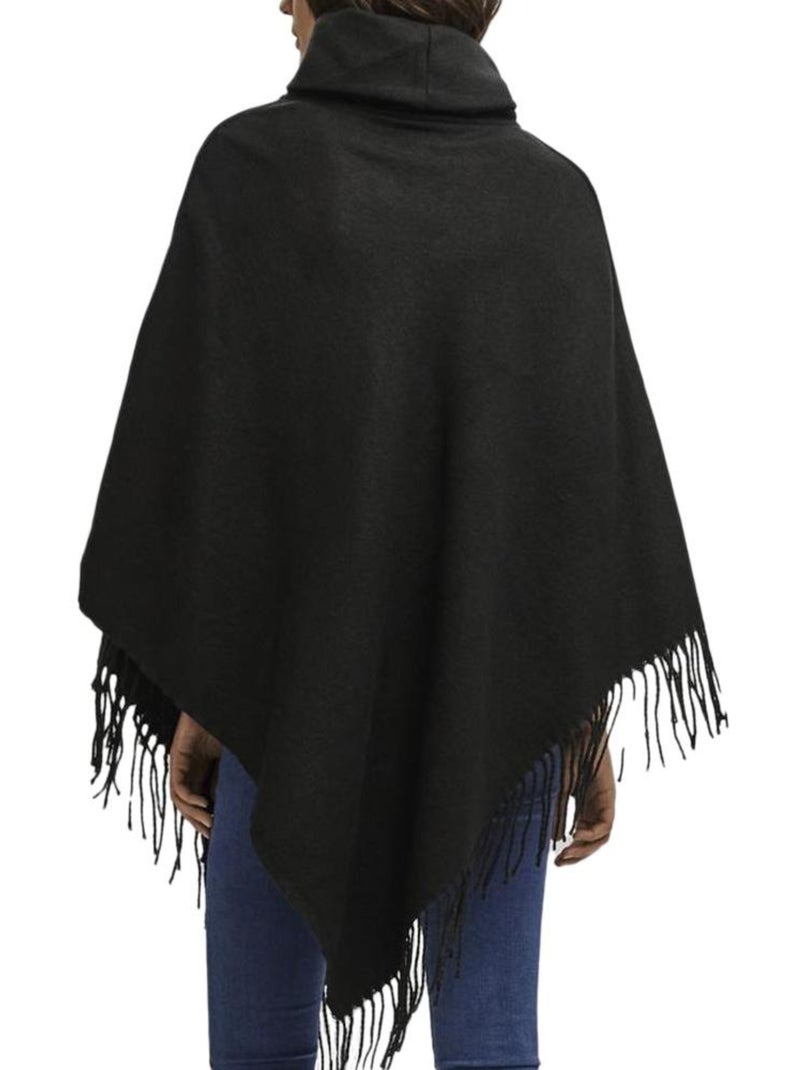 Poncho de Mujer Vero Moda Negro - Kiabi