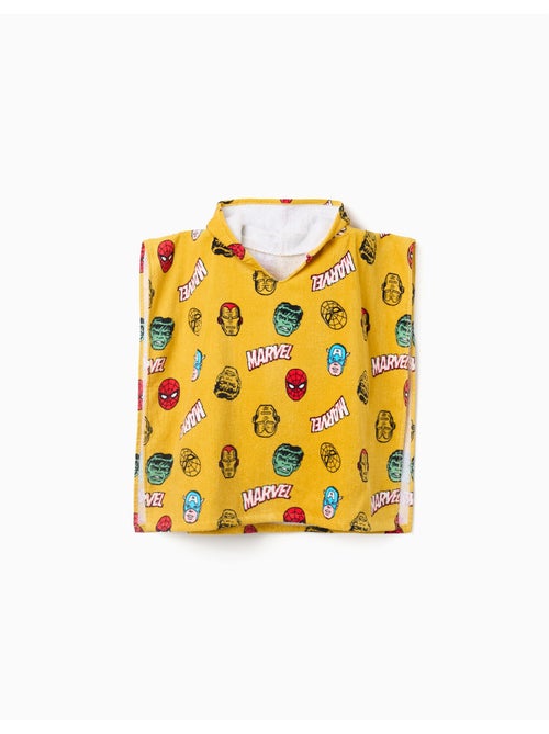 Poncho de playa con capucha de algodón con motivo Marvel - Kiabi