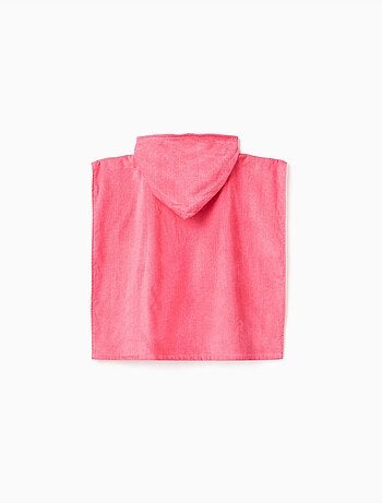 Poncho de playa de algodón con capucha y estampado de Stitch
