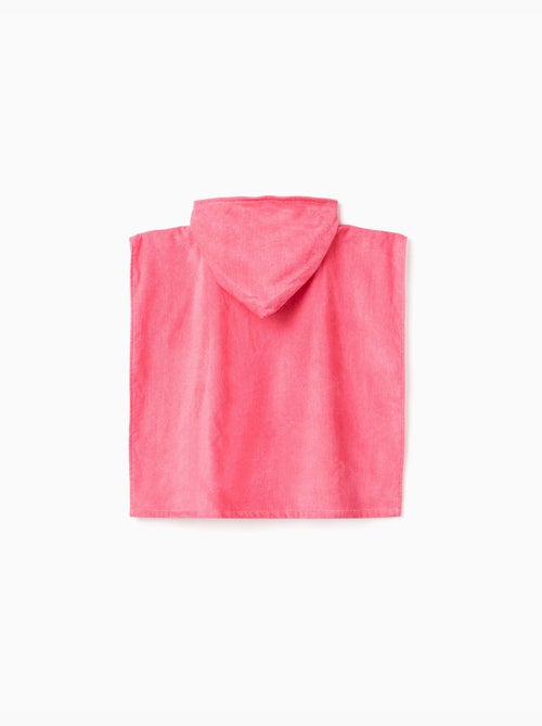 Poncho de playa de algodón con capucha y estampado de Stitch - Kiabi Poncho de playa de algodón con capucha y estampado de Stitch - Kiabi