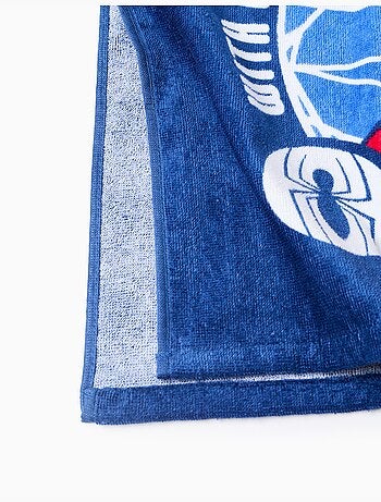 Poncho de playa de algodón con capucha y spider-man