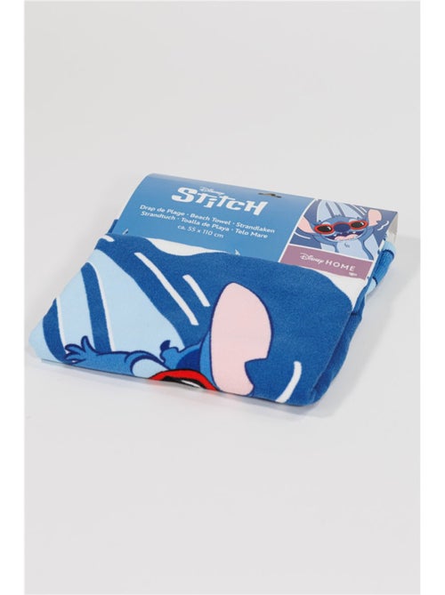 Poncho de Playa Disney Stitch 55x110cm – Surf Olas Azul – Capucha – 100% Poliéster – Licencia Oficia - Kiabi Poncho de Playa Disney Stitch 55x110cm – Surf Olas Azul – Capucha – 100% Poliéster – Licencia Oficia - Kiabi