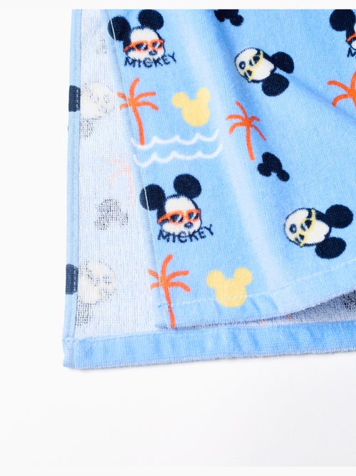 Poncho de playa en algodón con capucha Mickey - Kiabi