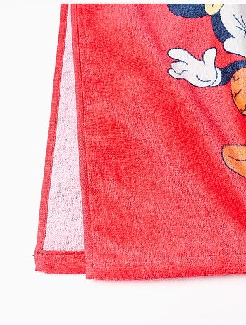 Poncho de playa en algodón con capucha Minnie & Daisy
