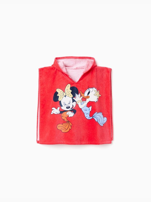 Poncho de playa en algodón con capucha Minnie & Daisy - Kiabi Poncho de playa en algodón con capucha Minnie & Daisy - Kiabi