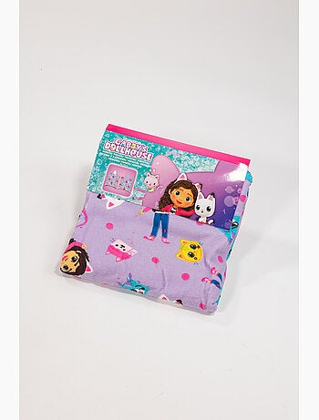 Poncho de Playa Gabby's Dollhouse 55x110cm – Capucha – 100% Poliéster – Licencia Oficial