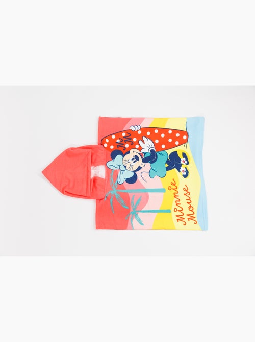 Poncho de Playa Minnie Mouse Disney 55x110cm – Surf Tropical – Capucha – 100% Poliéster – Licencia O - Kiabi Poncho de Playa Minnie Mouse Disney 55x110cm – Surf Tropical – Capucha – 100% Poliéster – Licencia O - Kiabi