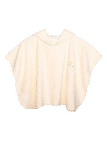 Poncho de rizo 0-2 años Algodón orgánico