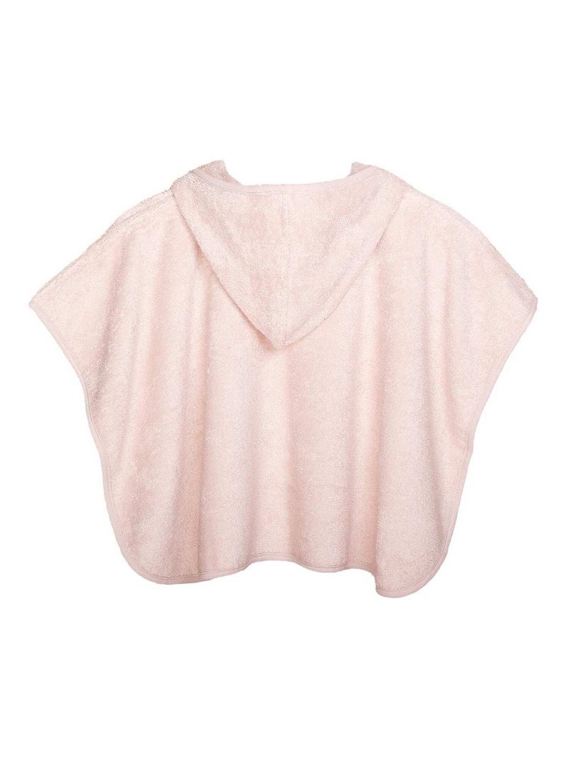 Poncho de rizo 0-2 años Algodón orgánico Beige - Kiabi