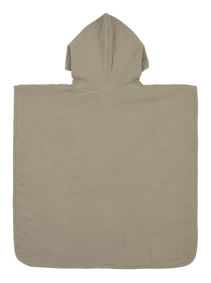 Poncho Enfant de Gasa de Algodón PROMO LINGE Caqui - Kiabi
