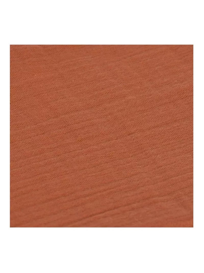 Poncho Enfant de Gasa de Algodón PROMO LINGE Terracota - Kiabi