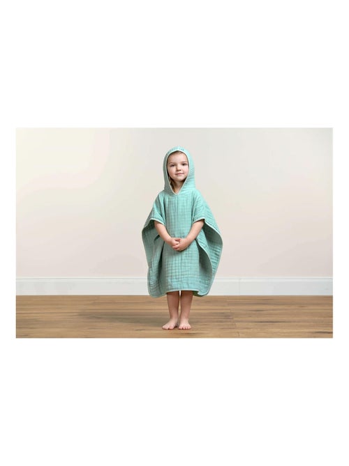 Poncho Enfant de Gasa de Algodón PROMO LINGE - Kiabi Poncho Enfant de Gasa de Algodón PROMO LINGE - Kiabi