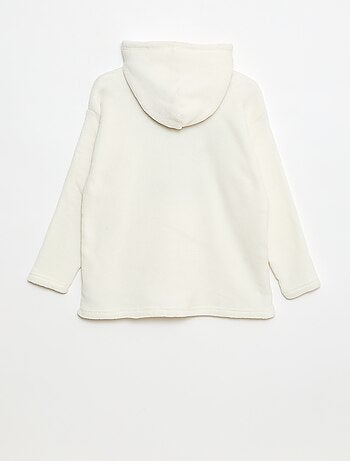 Poncho 'Harry Potter' en forro polar